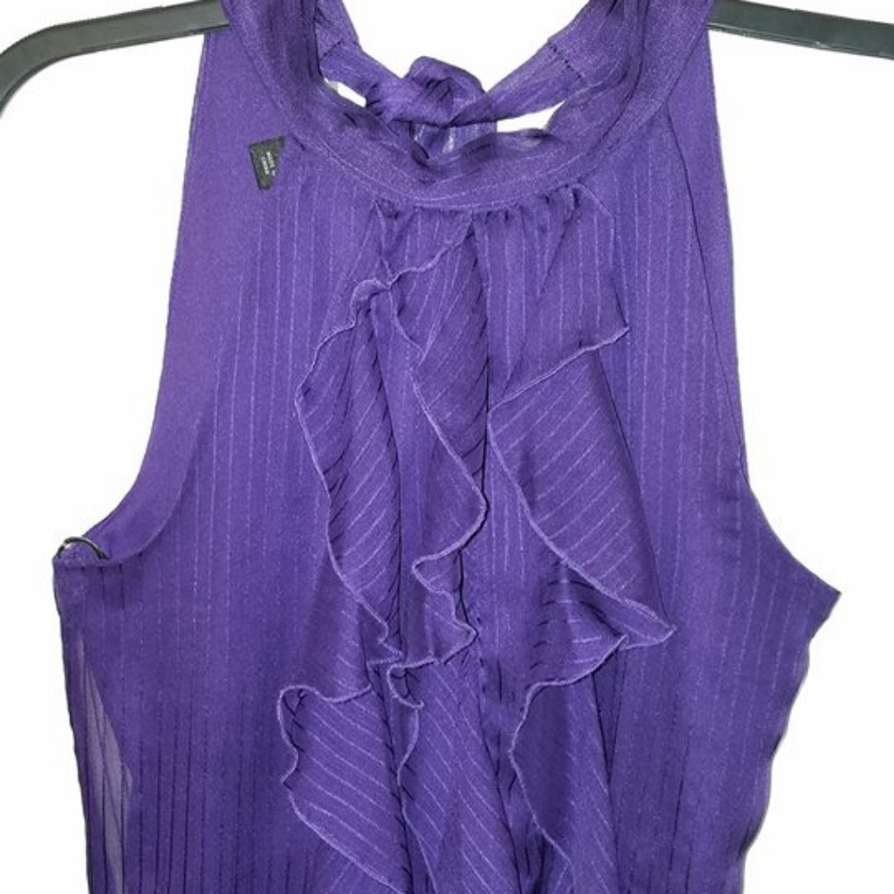 IZ Byer blouse/top Purple size M off shoulders